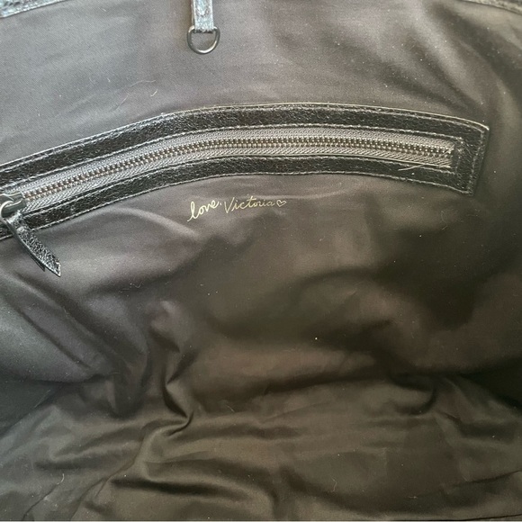 Victoria’s Secret Quilted Black Tote - Picture 7 of 10